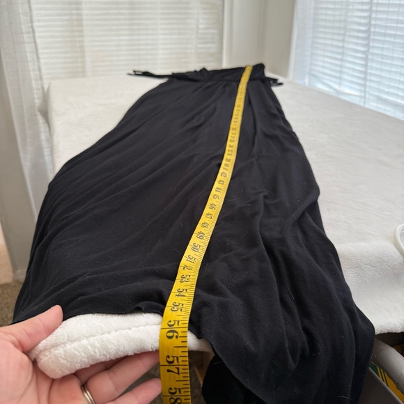 Rachel Pally Long Sleeveless Caftan Maxi Dress in Black Size Small Maternity - Picture 11 of 11